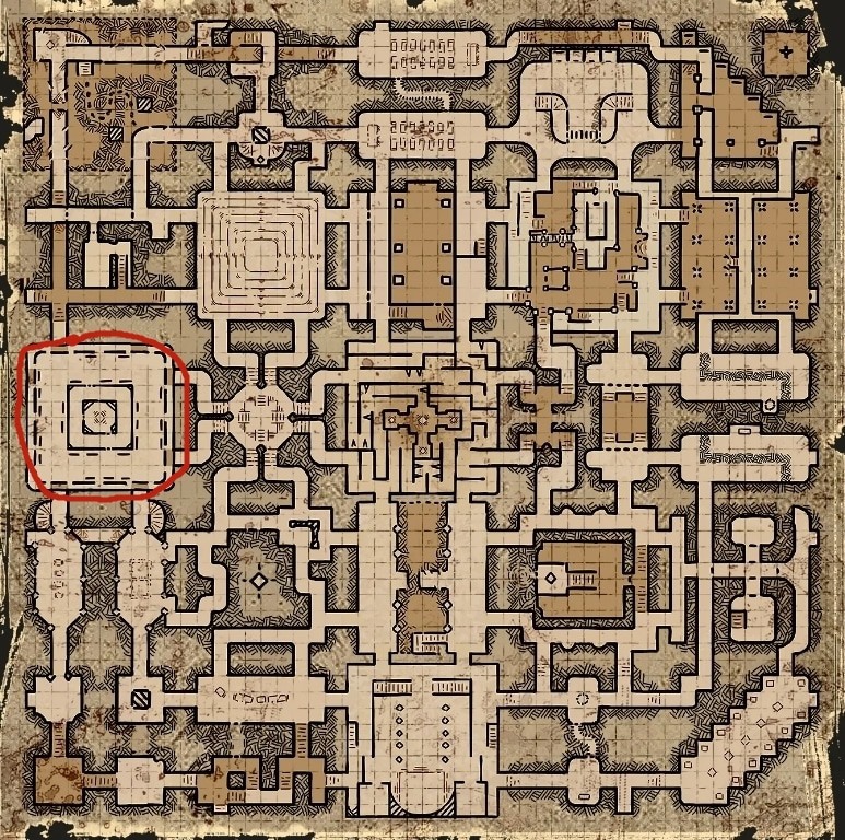 Dark and Darker Loot Locations Crypt 2 Library image 